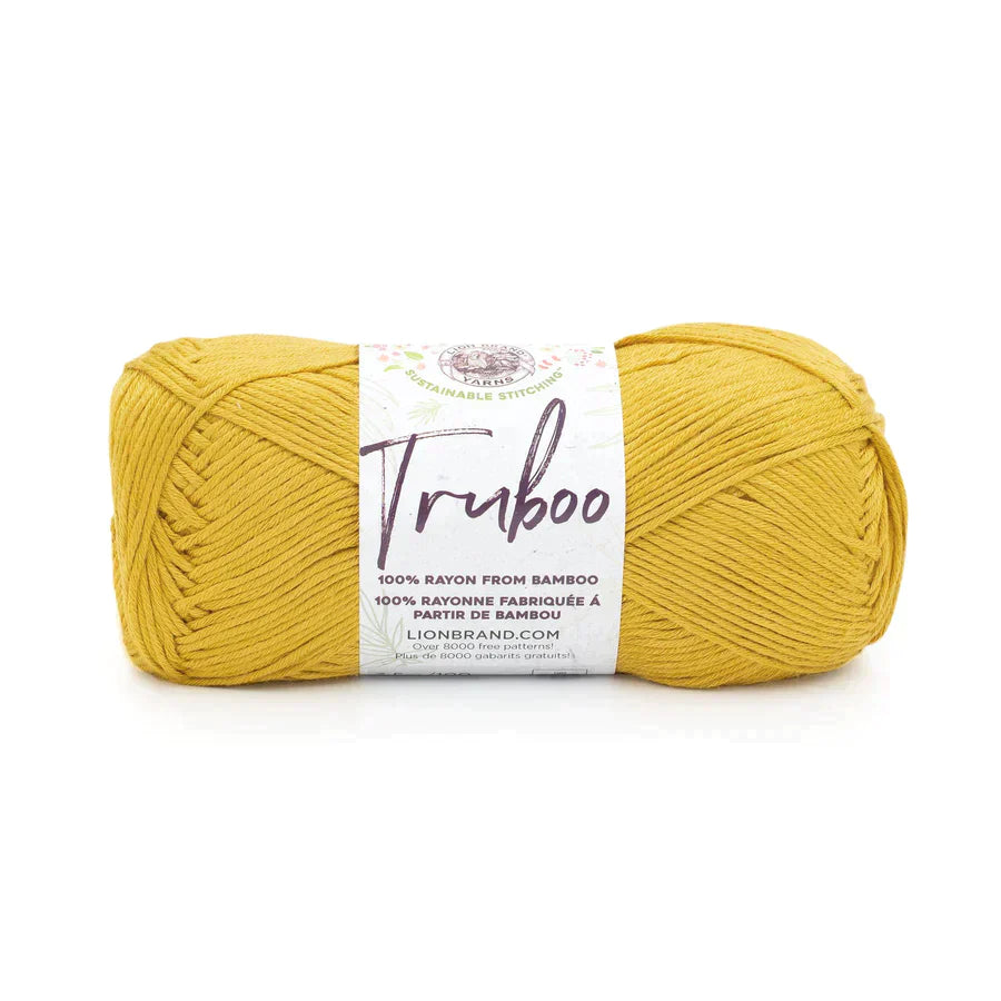 Truboo Yarn Review - Lion Brand the good and bad