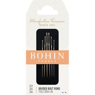 Sizes 22/24/26 Tapestry Needles by Bohin France - Premium Hand-Sewing Needles from Bohin France - Just $3.40! Shop now at Crossed Hearts Needlework & Design