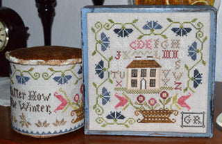 No Matter How Hard The Winter...Spring Is Sure to Come! Cross Stitch Pattern by Abby Rose Designs - Premium Pattern, Cross Stitch from Abby Rose Designs - Just $10! Shop now at Crossed Hearts Needlework & Design