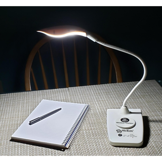 Go Lightly LED Task Lamp by ViviLux - Premium Desk Lamp from ViviLux® - Just $70! Shop now at Crossed Hearts Needlework & Design