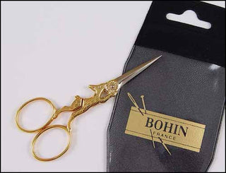 Gilded Rabbit 3 7/8" Embroidery Scissors by Bohin France - Premium Embroidery Scissors from Bohin France - Just $31.30! Shop now at Crossed Hearts Needlework & Design