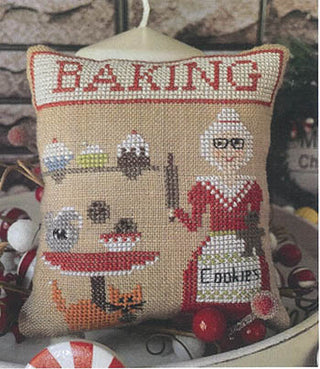 Joyful Christmas Series - Baking Cross Stitch Pattern by Mani di Donna - Premium Pattern, Cross Stitch from Mani di Donna - Just $10! Shop now at Crossed Hearts Needlework & Design