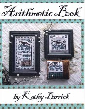 Arithmetic Book Cross Stitch Pattern by Kathy Barrick - Premium Pattern, Cross Stitch from Kathy Barrick - Just $14! Shop now at Crossed Hearts Needlework & Design