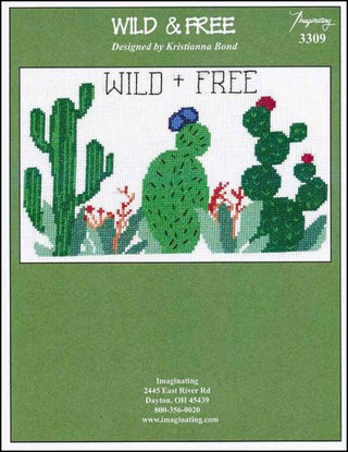 Wild & Free Cross Stitch Pattern - Premium Pattern, Cross Stitch from Imaginating - Just $7! Shop now at Crossed Hearts Needlework & Design