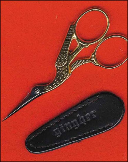 Gingher Epaulette 3-1/2 Embroidery Scissors