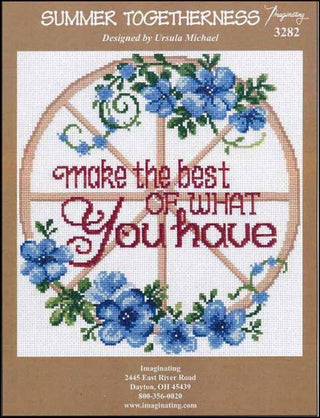 Summer Togetherness Cross Stitch Pattern - Premium Pattern, Cross Stitch from Imaginating - Just $7! Shop now at Crossed Hearts Needlework & Design