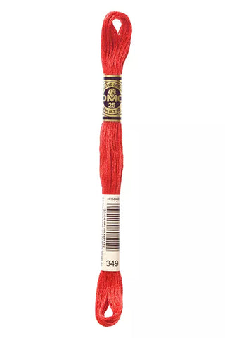 DMC 349 Six-Strand Floss - Premium Thread & Floss from DMC® - Just $0.66! Shop now at Crossed Hearts Needlework & Design