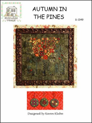 Autumn In The Pines Cross Stitch Pattern by Rosewood Manor - Premium Pattern, Cross Stitch from Rosewood Manor - Just $16! Shop now at Crossed Hearts Needlework & Design