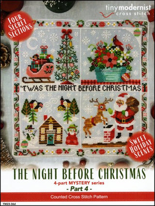 The Night Before Christmas Part 4 Cross Stitch Pattern by Tiny Modernist *NEW* - Premium Pattern, Cross Stitch from Tiny Modernist - Just $5! Shop now at Crossed Hearts Needlework & Design