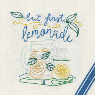 When Life Gives You Lemons #4040 Iron-on Embroidery Pattern by Aunt Martha's®