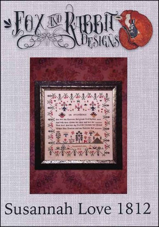 Susannah Love 1812 Cross Stitch Pattern - Premium Pattern, Cross Stitch from Fox and Rabbit Designs - Just $20! Shop now at Crossed Hearts Needlework & Design