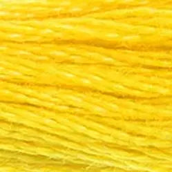 DMC 444 Six-Strand Floss - Premium Thread & Floss from DMC® - Just $0.66! Shop now at Crossed Hearts Needlework & Design