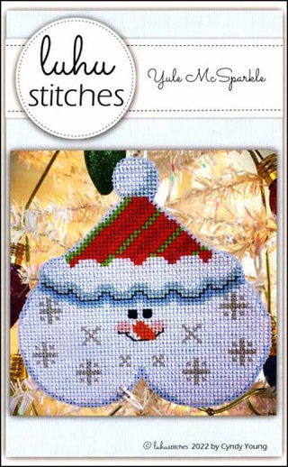 Yule McSparkle Cross Stitch Pattern by Luhu Stitches - Premium Pattern, Cross Stitch from Luhu Stitches - Just $8! Shop now at Crossed Hearts Needlework & Design