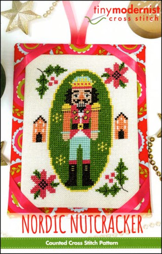 Nordic Nutcracker Cross Stitch Pattern by Tiny Modernist - Premium Pattern, Cross Stitch from Tiny Modernist - Just $9! Shop now at Crossed Hearts Needlework & Design