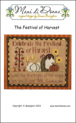 The Festival of Harvest Cross Stitch Pattern by Mani di Donna *NEW* - Premium Pattern, Cross Stitch from Mani di Donna - Just $14! Shop now at Crossed Hearts Needlework & Design