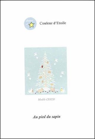 Au Pied Du Sapin Cross Stitch Pattern by Couleur d'Etoile - Premium Pattern, Cross Stitch from Couleur d'Etoile - Just $13.40! Shop now at Crossed Hearts Needlework & Design