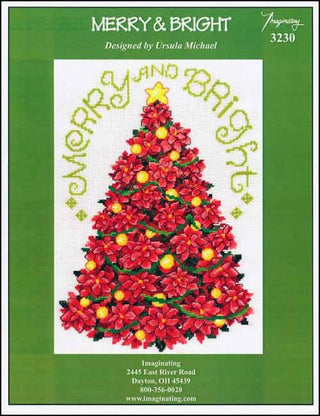 Merry & Bright Patch Cross Stitch Pattern - Premium Pattern, Cross Stitch from Imaginating - Just $7! Shop now at Crossed Hearts Needlework & Design