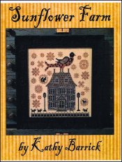 Sunflower Farm Cross Stitch Pattern by Kathy Barrick - Premium Pattern, Cross Stitch from Kathy Barrick - Just $12! Shop now at Crossed Hearts Needlework & Design