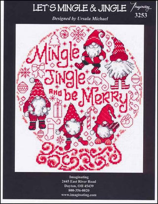 Let's Mingle & Jingle Cross Stitch Pattern - Premium Pattern, Cross Stitch from Imaginating - Just $6! Shop now at Crossed Hearts Needlework & Design