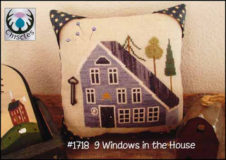 9 Windows In The House Cross Stitch Pattern by Thistles - Premium Pattern, Cross Stitch from Thistles - Just $7.10! Shop now at Crossed Hearts Needlework & Design