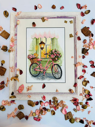 A Floral Trip Cross Stitch Needlework Kit by RIOLIS - Premium Needlecraft Kit from RIOLIS - Just $30! Shop now at Crossed Hearts Needlework & Design