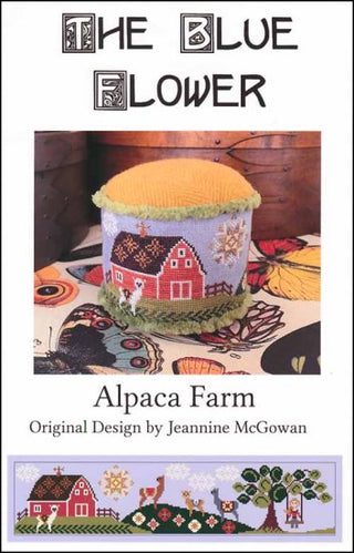 Alpaca Farm Cross Stitch Pattern by The Blue Flower - Premium Pattern, Cross Stitch from The Blue Flower - Just $8! Shop now at Crossed Hearts Needlework & Design