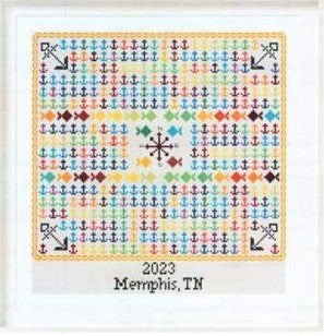 Anchor Temperature Chart Cross Stitch Pattern by Salty Stitcher Designs - Premium Pattern, Cross Stitch from Salty Stitcher Designs - Just $10! Shop now at Crossed Hearts Needlework & Design