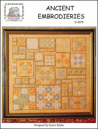 Ancient Embrodieries Cross Stitch Pattern by Rosewood Manor - Premium Pattern, Cross Stitch from Rosewood Manor - Just $15! Shop now at Crossed Hearts Needlework & Design