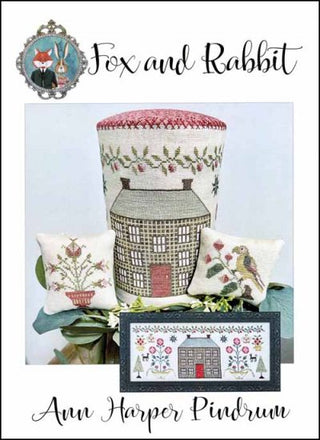 Ann Harper Pindrum Cross Stitch Pattern Fox and Rabbit Designs - Premium Pattern, Cross Stitch from Fox and Rabbit Designs - Just $24! Shop now at Crossed Hearts Needlework & Design