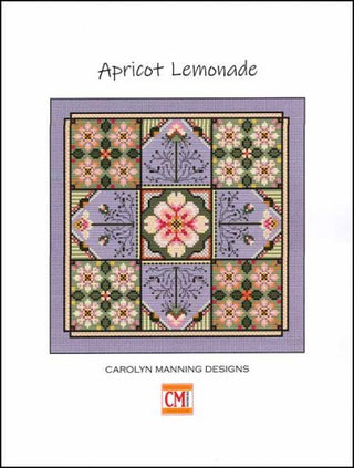 Apricot Lemonade Counted Cross Stitch Pattern - Premium Pattern, Cross Stitch from CM Designs - Just $7! Shop now at Crossed Hearts Needlework & Design