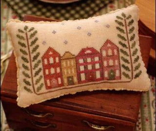 Arbor Lane Cross Stitch Pattern by October House Fiber Arts *NEW* - Premium Pattern, Cross Stitch from October House Fiber Arts - Just $10! Shop now at Crossed Hearts Needlework & Design