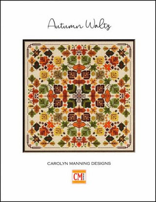 Autumn Waltz Cross Stitch Pattern by CM Designs - Premium Pattern, Cross Stitch from CM Designs - Just $10! Shop now at Crossed Hearts Needlework & Design