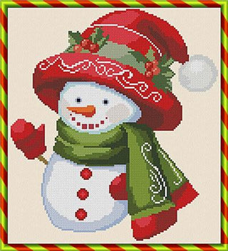 Baby Singer Cross Stitch Pattern by Alessandra Adelaide Needleworks *NEW* - Premium Pattern, Cross Stitch from Alessandra Adelaide Needleworks (AAN) - Just $19! Shop now at Crossed Hearts Needlework & Design