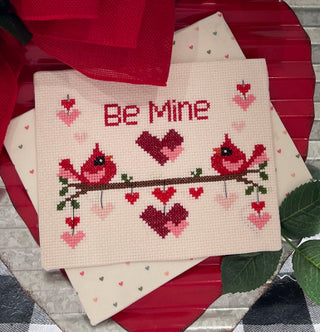 Be Mine QuickStitch™ Cross Stitch Pattern by Anabella's - Premium Pattern, Cross Stitch from Anabella's - Just $8! Shop now at Crossed Hearts Needlework & Design