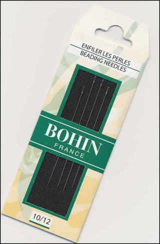 Beading Needles Sizes 10 & 12 Long by Bohin France - Premium Hand-Sewing Needles from Bohin France - Just $6.20! Shop now at Crossed Hearts Needlework & Design