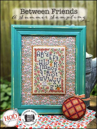 Between Friends A Summer Sampler Cross Stitch Pattern by Summer House Stitche Workes & Hands On Design - Premium Pattern, Cross Stitch from Summer House Stitche Workes - Just $28! Shop now at Crossed Hearts Needlework & Design