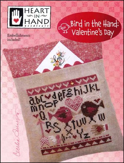 Heart of Birds Cross Stitch Pattern