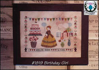 Birthday Girl Cross Stitch Pattern by Thistles - Premium Pattern, Cross Stitch from Thistles - Just $6.50! Shop now at Crossed Hearts Needlework & Design