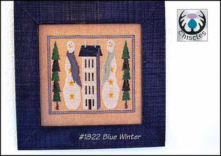 Blue Winter Cross Stitch Pattern by Thistles - Premium Pattern, Cross Stitch from Thistles - Just $11.60! Shop now at Crossed Hearts Needlework & Design