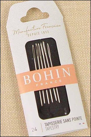 Sizes 24 Tapestry Needles by Bohin France - Premium Hand-Sewing Needles from Bohin France - Just $3.40! Shop now at Crossed Hearts Needlework & Design