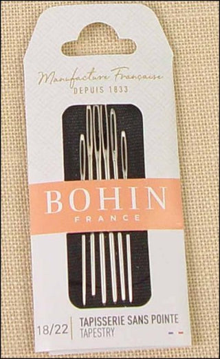 Sizes 18/20/22 Tapestry Needles by Bohin France - Premium Hand-Sewing Needles from Bohin France - Just $3.40! Shop now at Crossed Hearts Needlework & Design