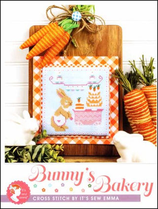 Bunny's Bakery Cross Stitch Pattern by It's Sew Emma *NEW* - Premium Pattern, Cross Stitch from It's Sew Emma - Just $10! Shop now at Crossed Hearts Needlework & Design