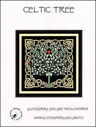 Celtic Tree Cross Stitch Pattern by Alessandra Adelaide Needleworks *NEW* - Premium Pattern, Cross Stitch from Alessandra Adelaide Needleworks (AAN) - Just $16.50! Shop now at Crossed Hearts Needlework & Design