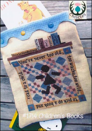 Children's Books Cross Stitch Pattern by Thistles - Premium Pattern, Cross Stitch from Thistles - Just $7.10! Shop now at Crossed Hearts Needlework & Design