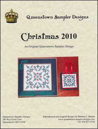 Christmas 2010 Cross Stitch Pattern by Queenstown Sampler Designs - Premium Pattern, Cross Stitch from Queenstown Sampler Designs - Just $6! Shop now at Crossed Hearts Needlework & Design