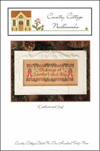 Comfort and Joy Cross Stitch Pattern by Country Cottage Needleworks *NEW* - Premium Pattern, Cross Stitch from Country Cottage Needleworks - Just $9.50! Shop now at Crossed Hearts Needlework & Design