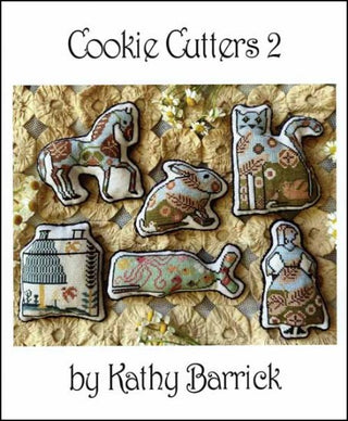 Cookie Cutters 2 Cross Stitch Pattern by Kathy Barrick - Premium Pattern, Cross Stitch from Kathy Barrick - Just $12! Shop now at Crossed Hearts Needlework & Design