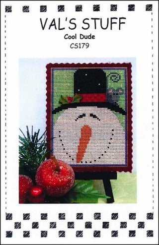 Cool Dude Cross Stitch Pattern by Val's Stuff - Premium Pattern, Cross Stitch from Val's Stuff - Just $14! Shop now at Crossed Hearts Needlework & Design