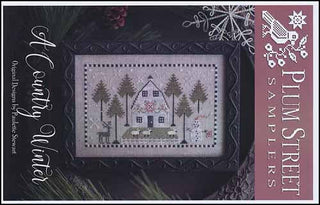 Country Winter Cross Stitch Pattern by Plum Street Samplers - Premium Pattern, Cross Stitch from Plum Street Samplers - Just $12! Shop now at Crossed Hearts Needlework & Design