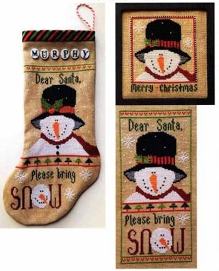 Dear Santa Cross Stitch Pattern by Val's Stuff *NEW* - Premium Pattern, Cross Stitch from Val's Stuff - Just $18! Shop now at Crossed Hearts Needlework & Design